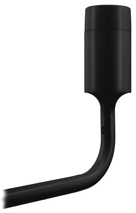 Čierne kovové nástenné svietidlo bez tienidla Santé – UMAGE