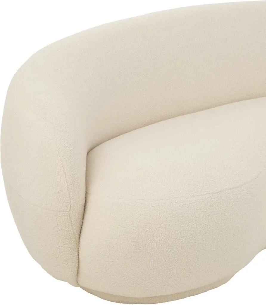 Bielá velká sofa Lounge Snow Poplar - 234*116*73cm