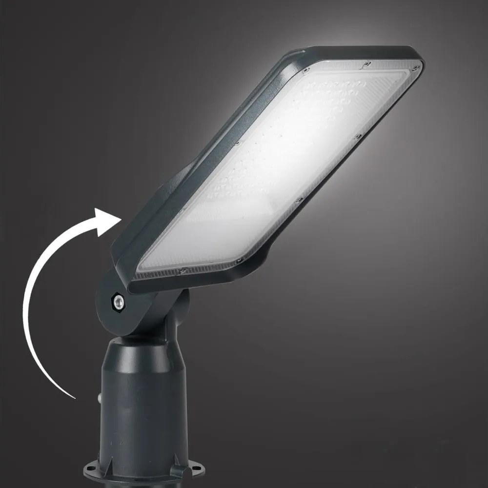 Brilagi -LED Vonkajšia pouličná lampa s kĺbom. URBANLIGHT LED/50W/230V antracit IP65