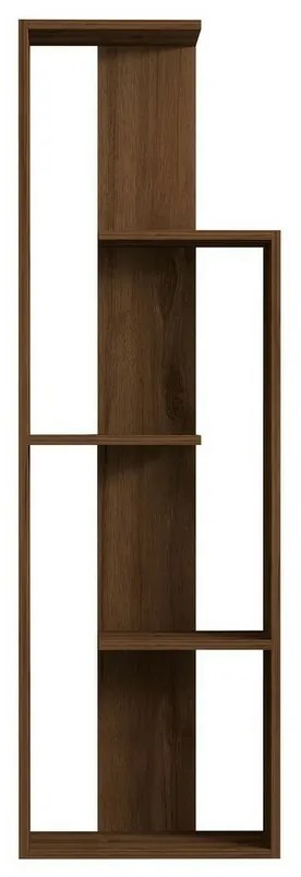 Knižnica Wand Walnut