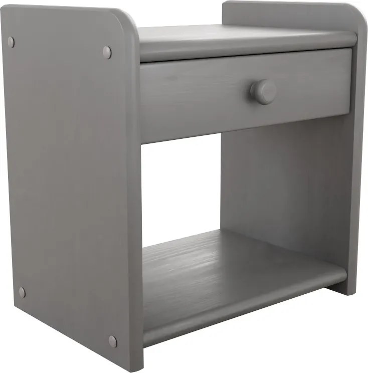 Nočný stolík Ilona, sivý