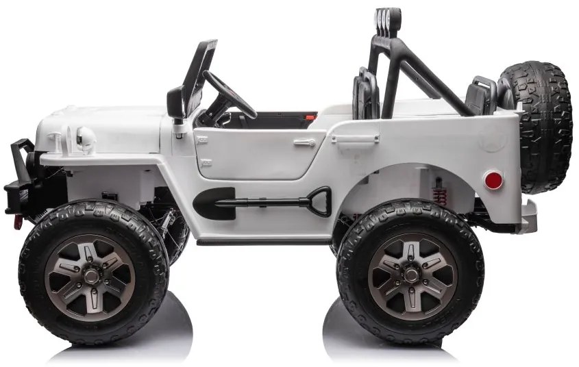 LEAN CARS Elektrická autíčko JH-102 - biele - 4x90W- BATÉRIA - 2x24V7Ah - 2024