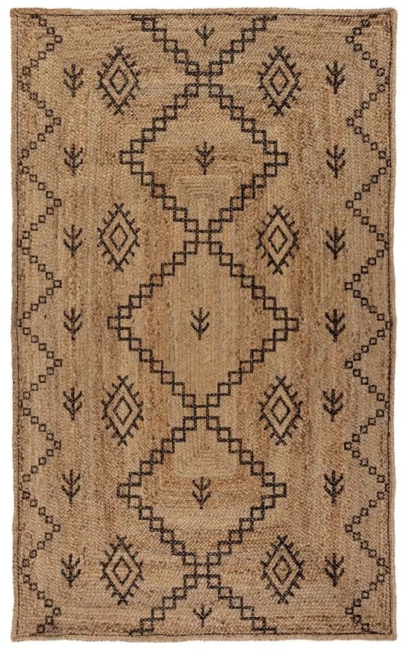 Jutový koberec v prírodnej farbe 120x170 cm Rowen – Flair Rugs
