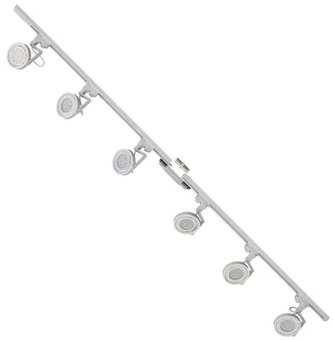 Zuma Line 3054 - Bodové svietidlo v lištovom systéme MASTER 6xGU10/10W/230V biela