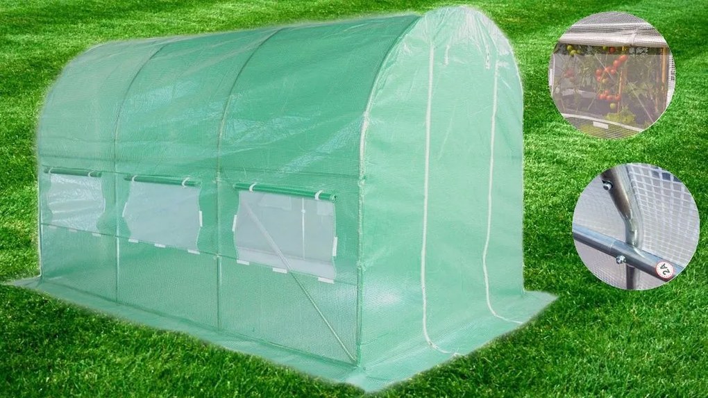 Fóliovník 200 x 350 cm (7 m²) zelený