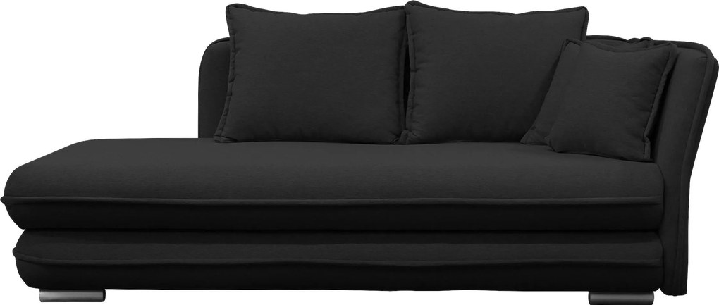 XXXLutz LEŽADLO, textil, čierna MID.YOU - Online Only obývacie izby - 001574004409