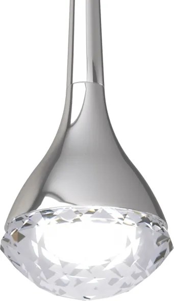 Open Design OR80322 - LED závesný luster na lanku CRIMA LED/7W/230V, lesklý chróm