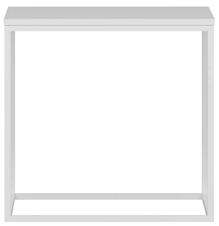 Odkladací stolík Basak White