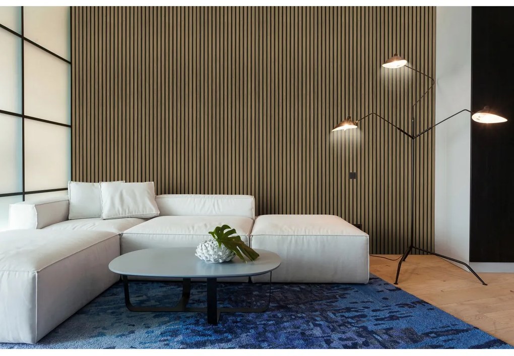 Akustický panel G21 270x60,5x2,1 cm, teak 63910194 2ks