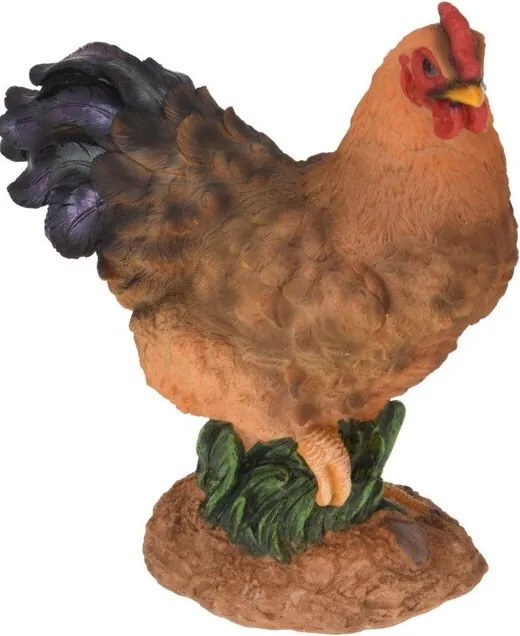 Hnedý kohút 27 cm