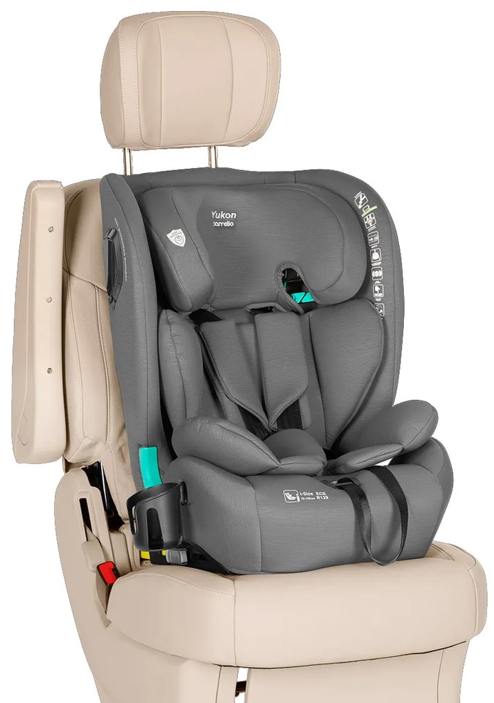 Detská autosedačka CARRELLO Yukon CRL-15808 Seashell Grey