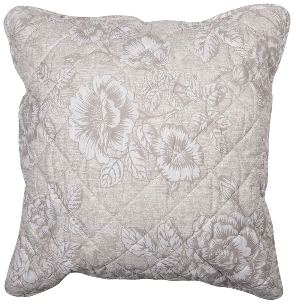 Kvetinový vintage povlak na vankúš - 50 * 50 cm