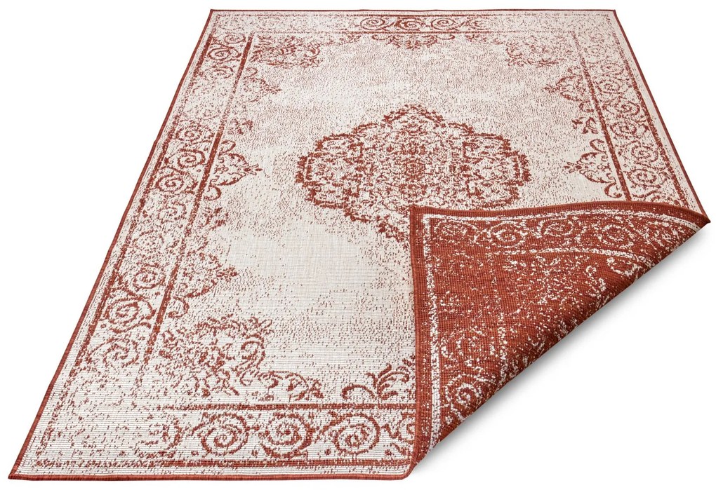 NORTHRUGS - Hanse Home koberce Kusový koberec Twin Supreme 105422 Cebu Cayenne – na von aj na doma - 120x170 cm