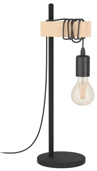 Eglo 32918 - Stolná lampa TOWNSHEND 1xE27/10W/230V