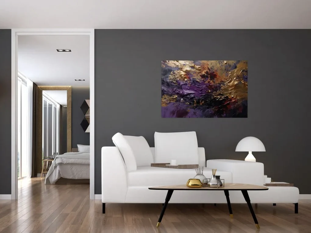 Obraz - Textúrovaná abstrakcia (90x60 cm)