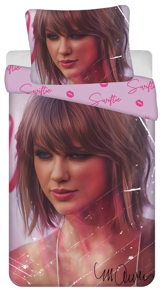 Jerry Fabrics Bavlnené obliečky Swiftie, 140 x 200 cm, 70 x 90 cm