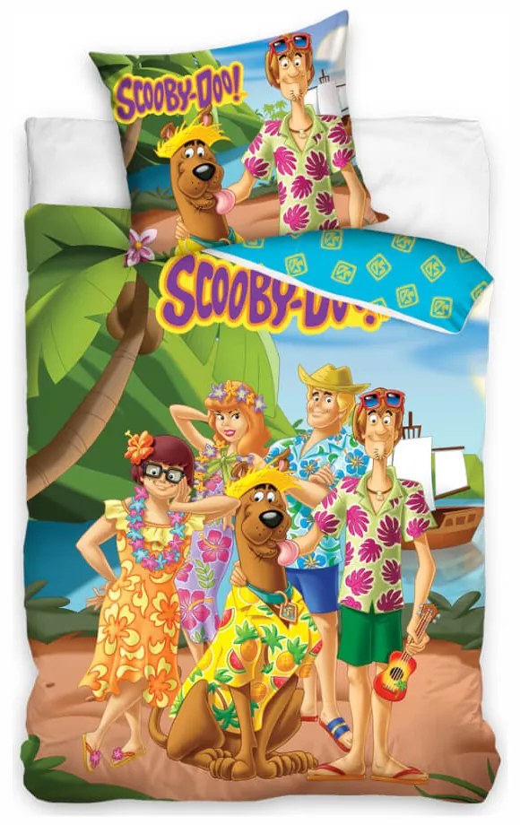 Detská obliečka Scooby Doo Dovolenka na Havaji