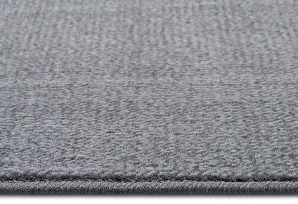 Hanse Home Collection koberce Behúň Basic 105488 Light Grey - 80x400 cm