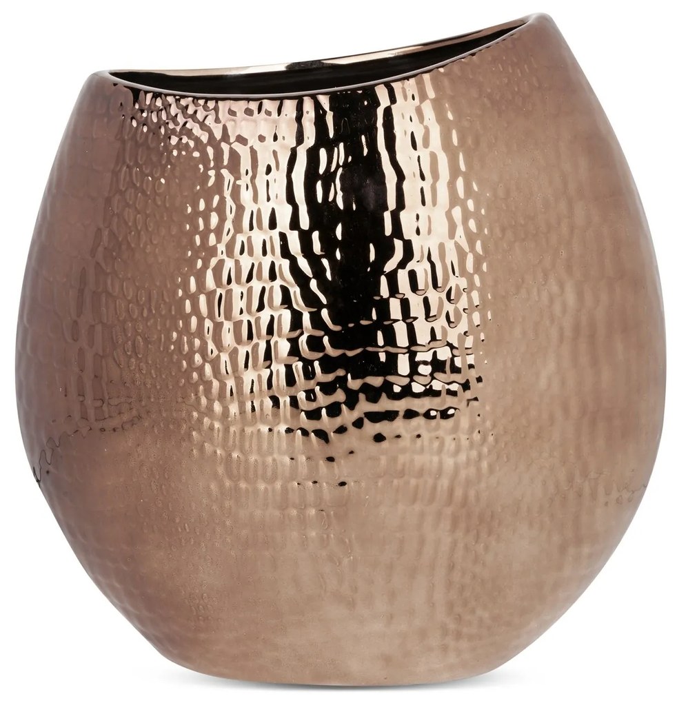 Dekoratívna váza ERNA 25x25x26 medená