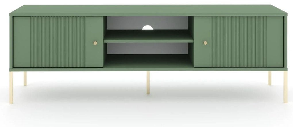 TV stolík Iseo II 154,5 cm zelený