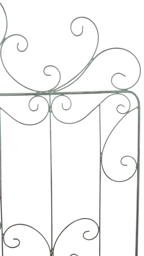 Mriežka na popínavé rastliny Mandevilla - 133 x 99 cm - Zelená antik