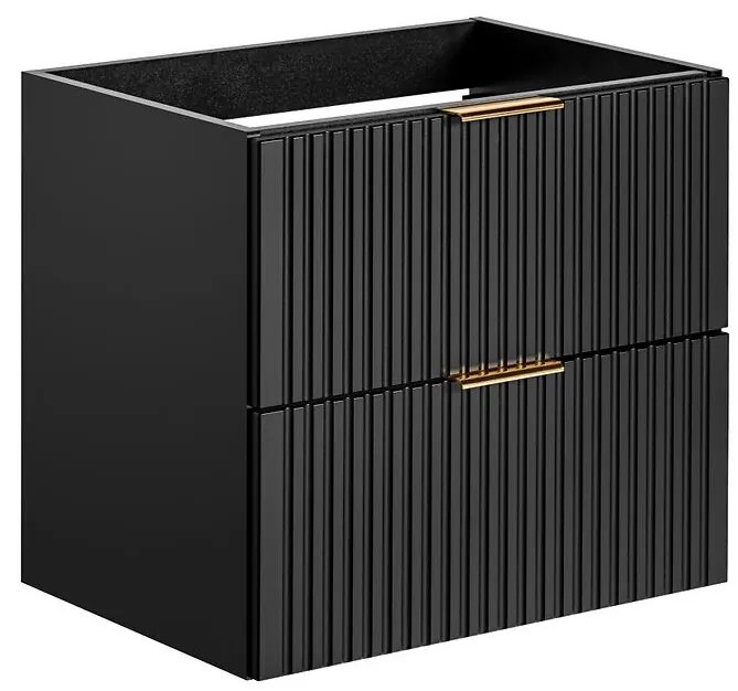 Kúpeľňová skrinka Adel 60 čierna