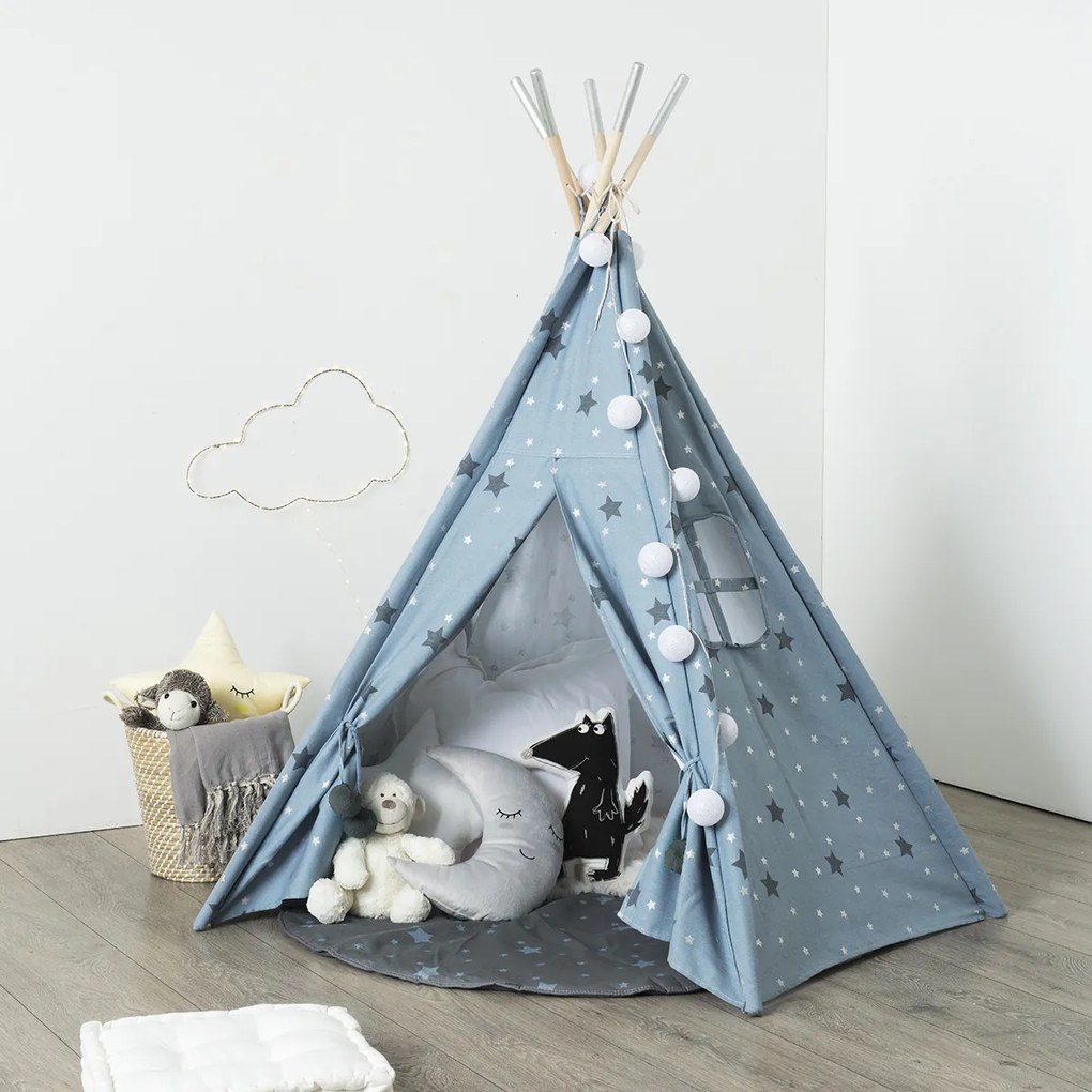 Atmosphera Créateur d'intérieur Detské teepee Atmosphera s okienkom a predným zapínaním