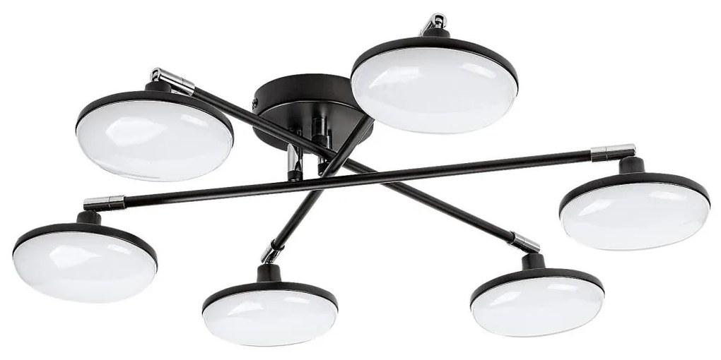 Rabalux 71063 - LED Prisadený luster MADI LED/24W/230V 3000K čierna