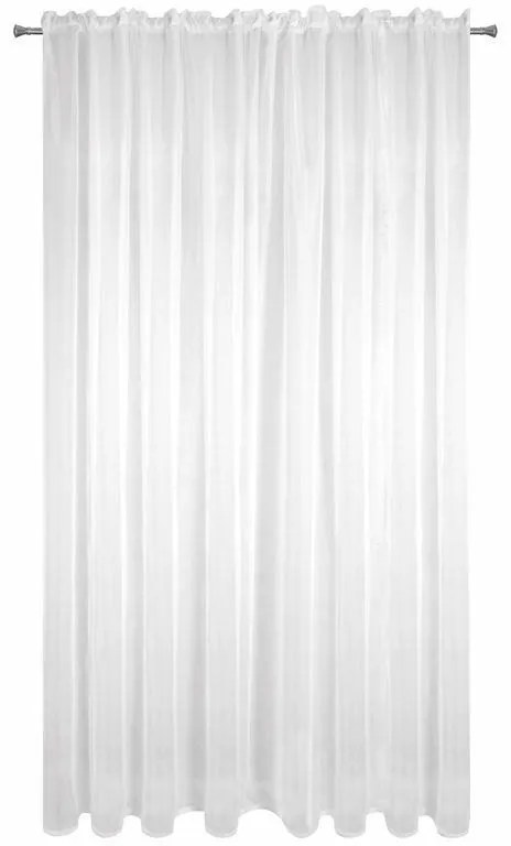 Biela záclona na páske LUCY 400x300 cm