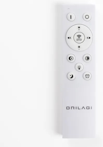 BRILAGI - stmievateľný LED luster na lanku FALCON II LED/99W/230V pr. 60 cm čierny + diaľkové ovládanie