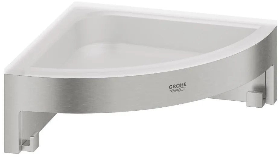 GROHE 41106DC0 - Kotna tuš polica START CUBE 200 x 200 x 60 mm, iz nerjavečega jekla