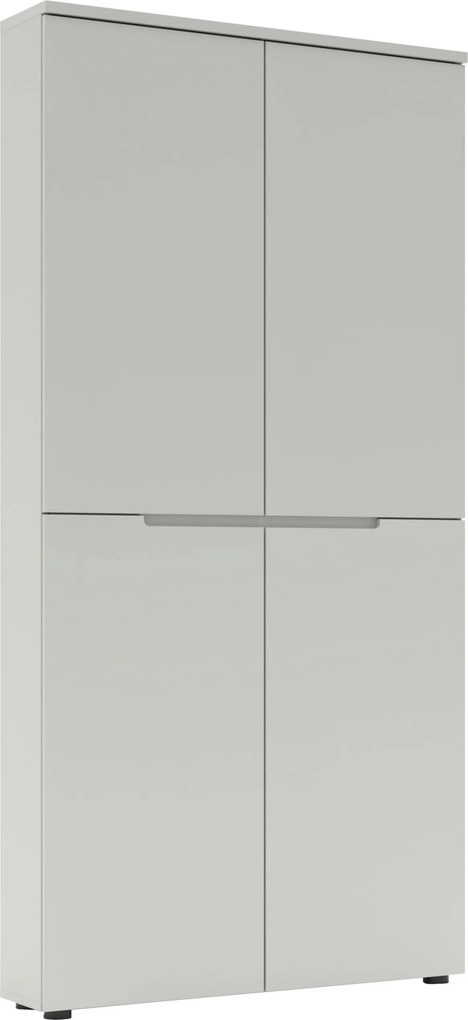 XXXLutz PREDSIEŇOVÁ SKRIŇA, sivá, 97/200/22 cm Xora - Skrine - 002737049103