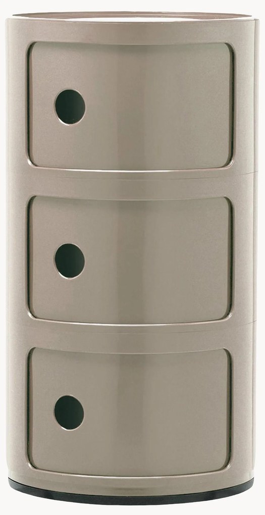 Dizajnová skrinka Componibili, 3 moduly, V 59 cm