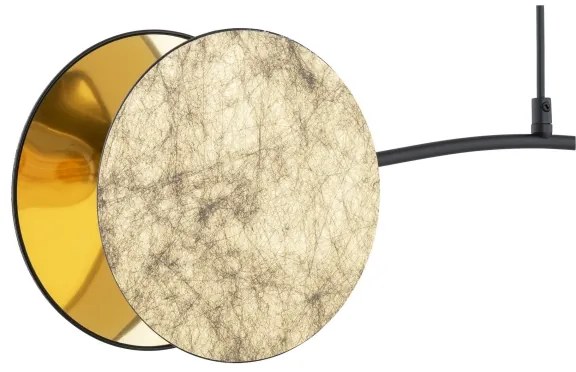 Luster na lanku MOTIF 2xE14/10W/230V zlatá