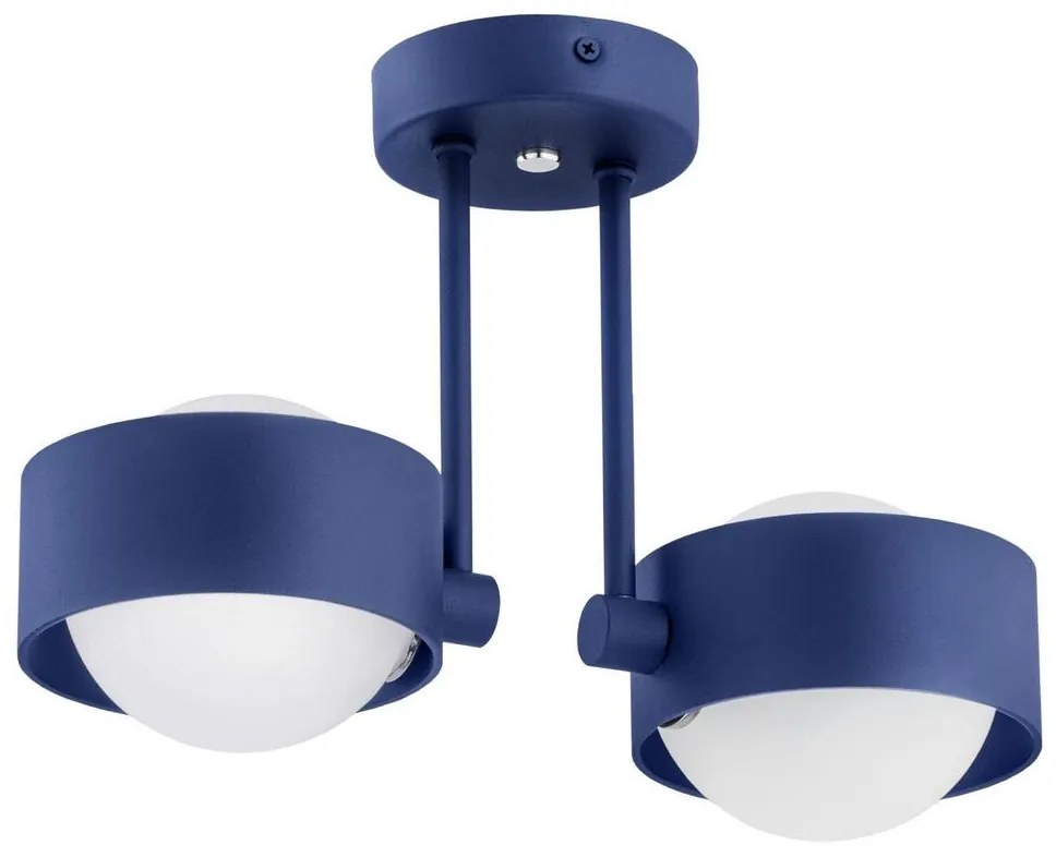 Argon 7090 - Luster na tyči MASSIMO PLUS 2xG9/6W/230V modrá