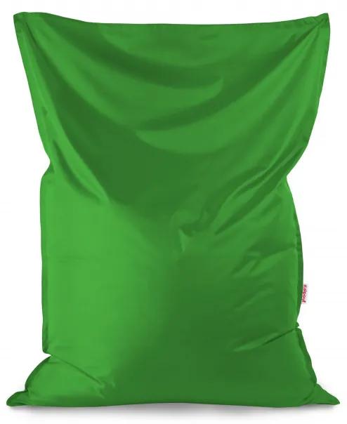 Vankúš na sedenie zelený nylon