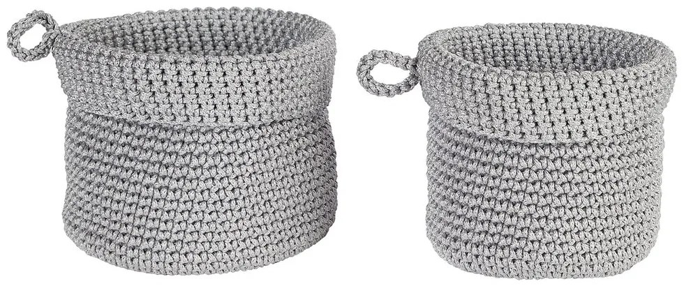STORE IT Sada úložných košíkov 2 ks - sivá