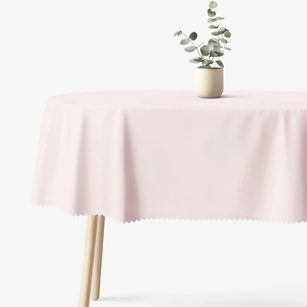 Goldea oválny teflónový obrus - ružový 140 x 280 cm
