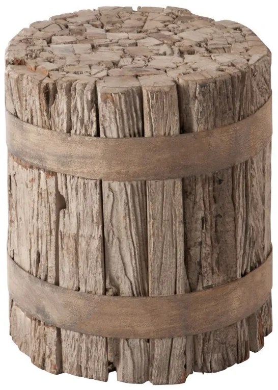 Stolička zo drevených klátikov Annelies  - 40 * 45cm