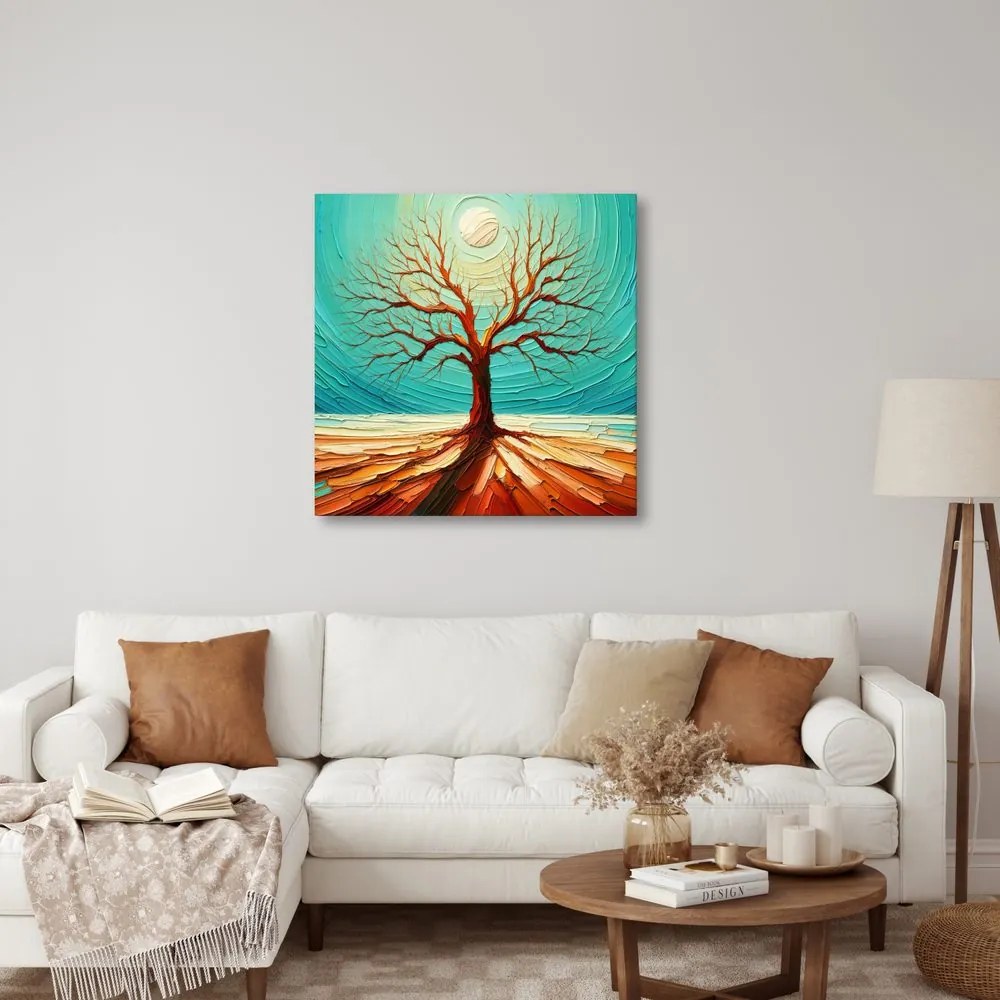 Obraz majestátny strom života v krajine