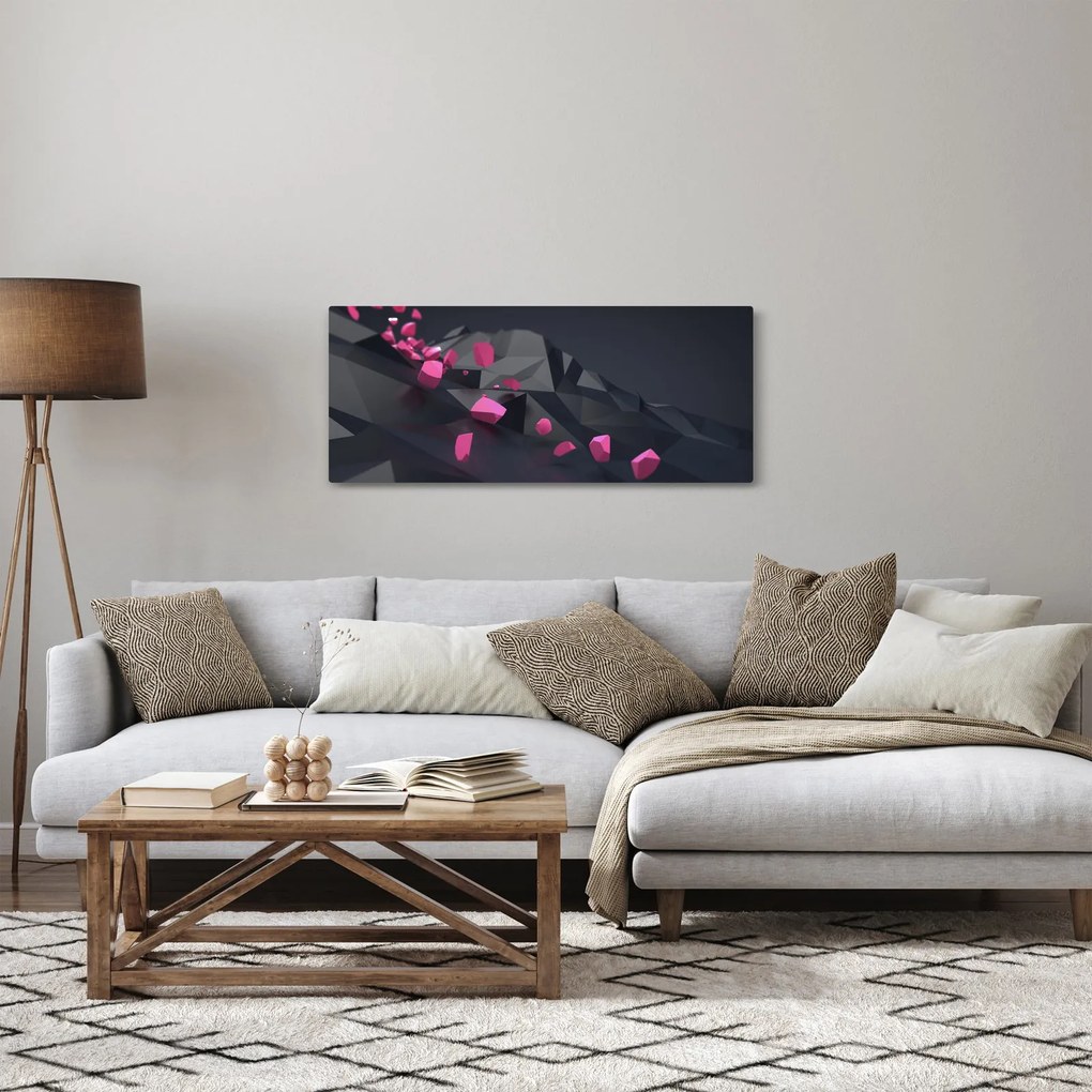 Obraz 3D abstrakcie (120x50 cm)