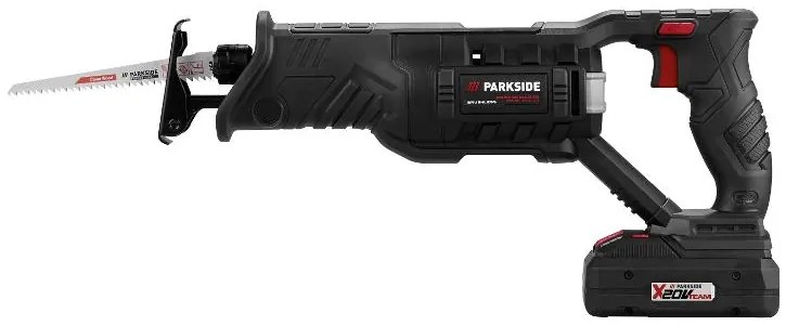 Parkside Performance® Aku chvostová píla s príslušenstvom 20 V Pssap 20 Li D5 (100385683)