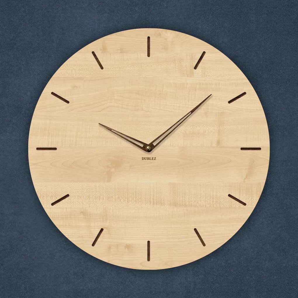 DUBLEZ | Minimalistické drevené hodiny