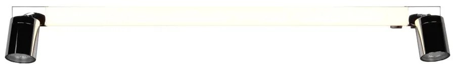 LED nástenné svietidlo v lesklo striebornej farbe Enrico – Trio