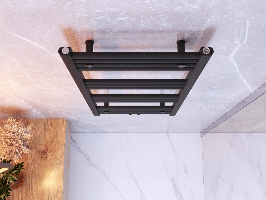 Gamma Erga Simple, vykurovacie teleso 1000x500 mm, 389 W, čierna, ERG-LAV-SIMP-10050-BK