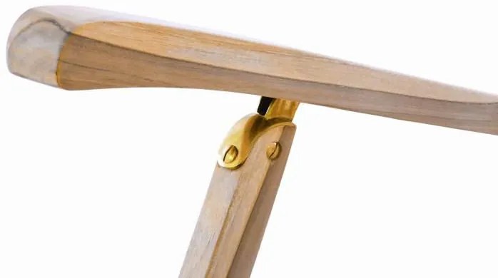 Divero Florentine 50389 Záhradné drevené lehátko + polstrovanie - antracit