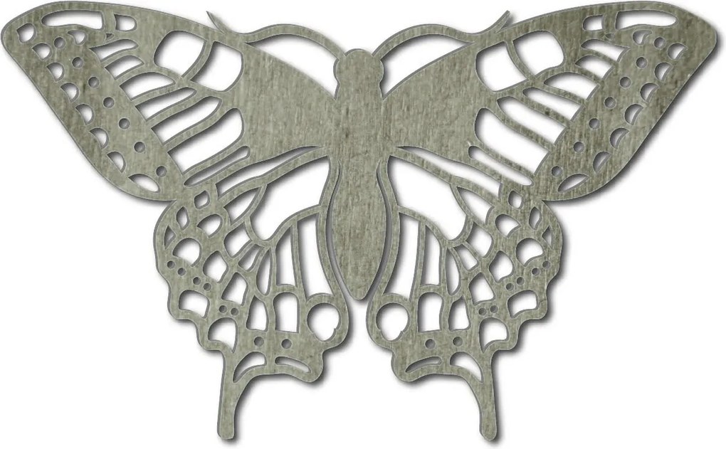 XLL 1100 X 647 mm Nočný motýľ vyrezávaný z drevenej preglejky LEOPARTID: Prírodná preglejka - Topoľ natural 3771-36967 PR0170 HEU- XLL 1100 X 647 MM