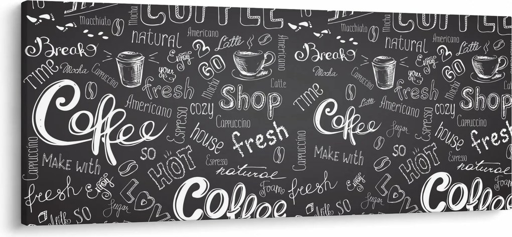 Obraz - Coffee (120x50 cm)