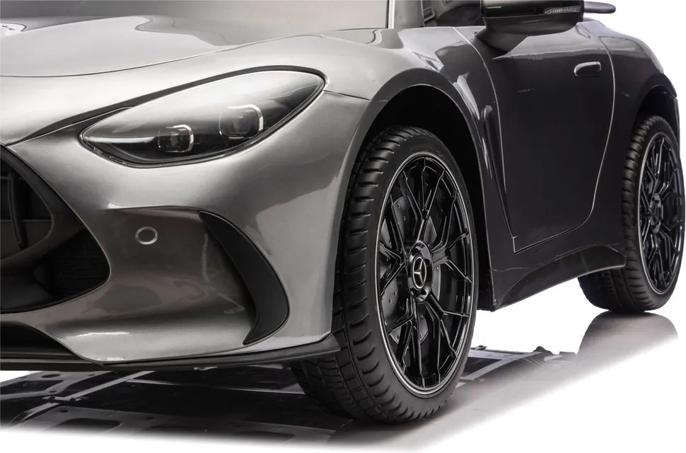 LEAN CARS Autobatéria Mercedes GT63 AMG DK-GT63 24V LCD šedá lakovaná