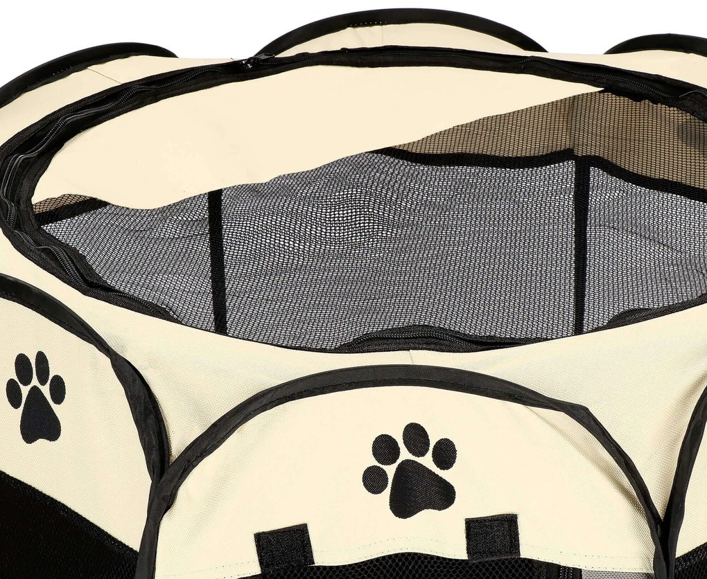 PreHouse Univerzálna skladacia ohrádka pre psov a mačky - 114 cm